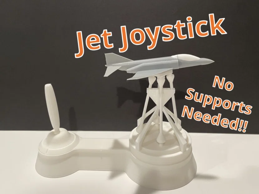 Jet Joystick - Mô hình cần gạt máy bay tương tác - Image 1