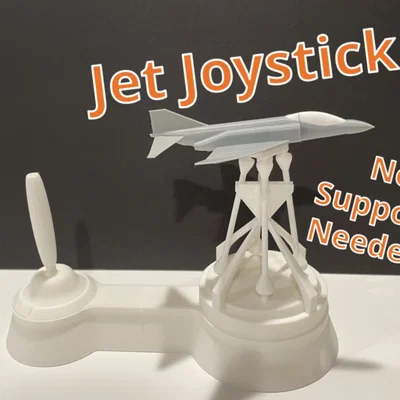 Jet Joystick - Mô hình cần gạt máy bay tương tác