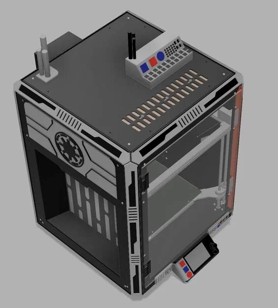 Bộ ốp trang trí Prusa Core One phong cách Star Wars - Image 3