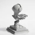 Mô hình 3D Alien DJ - Fantasy Sci-Fi độc đáo - Thumbnail 3