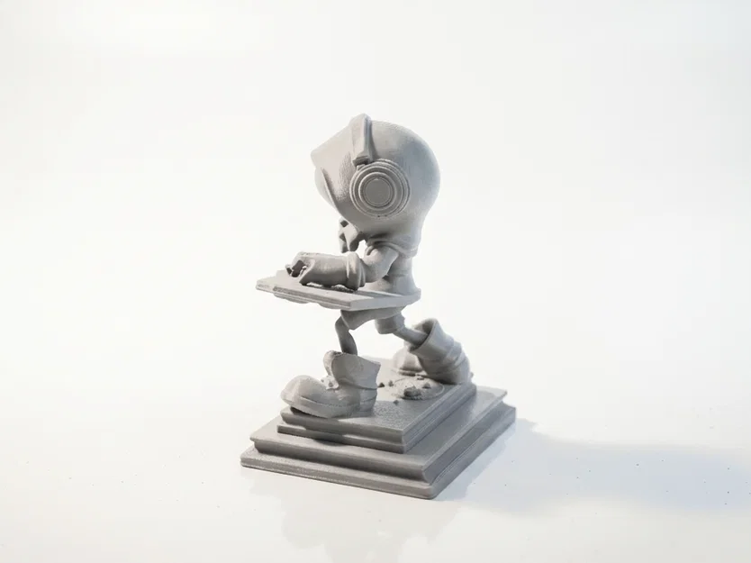 Mô hình 3D Alien DJ - Fantasy Sci-Fi độc đáo - Image 4