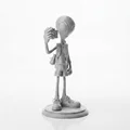 Mô hình 3D Alien Tourist - Tượng Khách Du Lịch Ngoài Hành Tinh - Thumbnail 2