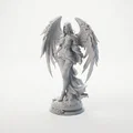 Mô hình 3D Thiên Thần Nghệ Thuật - Angel Figurine Fantasy Mythology - Thumbnail 1