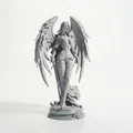 Mô hình 3D Thiên Thần Nghệ Thuật - Angel Figurine Fantasy Mythology - Thumbnail 2