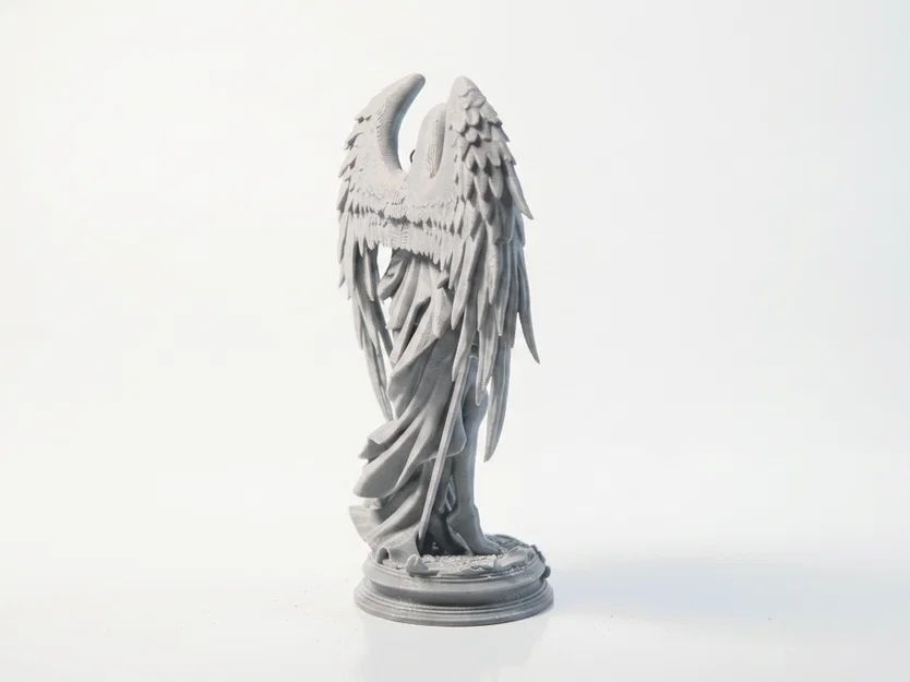 Mô hình 3D Thiên Thần Nghệ Thuật - Angel Figurine Fantasy Mythology - Image 3