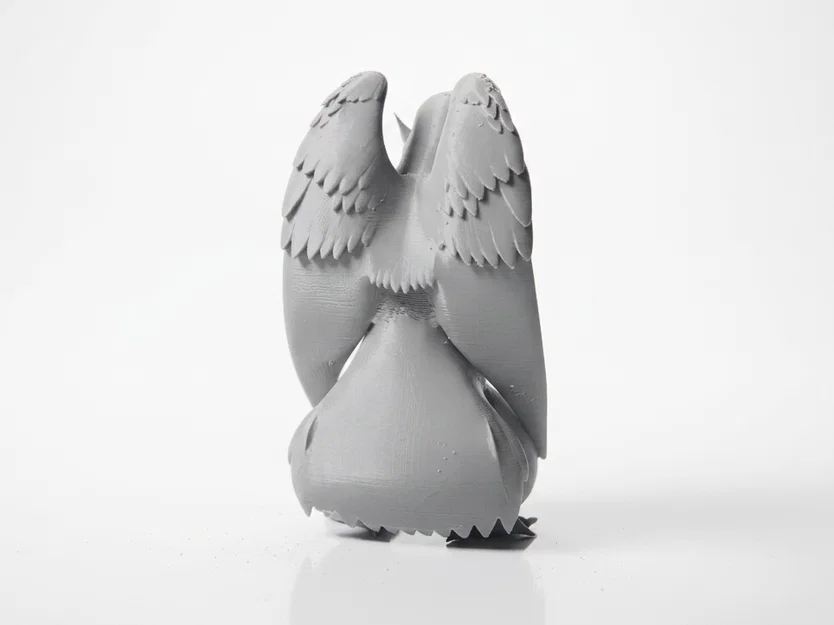 Mô hình 3D thiên thần ngồi trên trứng - Fantasy Figurine - Image 4