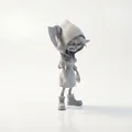 Mô hình 3D Nữ Chiến Binh Rìu Chiến Phẫn Nộ - Fantasy Figurine - Thumbnail 2