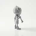 Mô hình 3D Nữ Chiến Binh Rìu Chiến Phẫn Nộ - Fantasy Figurine - Thumbnail 3