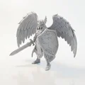 Mô hình Thiên Thần Chiến Binh 3D - Angel Warrior Winged Figurine - Thumbnail 1