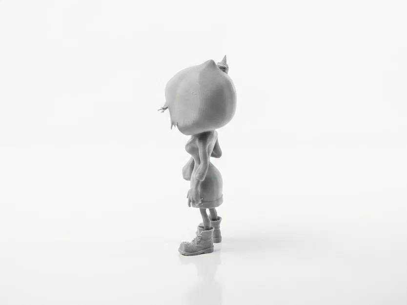 Mô hình 3D Nữ Chiến Binh Rìu Chiến Phẫn Nộ - Fantasy Figurine - Image 4