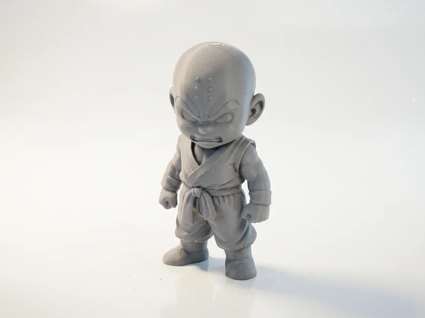 Mô hình tượng Thầy tu giận dữ (Angry Monk) - Phiên bản in 3D Fantasy - Image 1