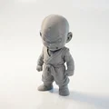 Mô hình tượng Thầy tu giận dữ (Angry Monk) - Phiên bản in 3D Fantasy - Thumbnail 1