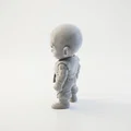 Mô hình tượng Thầy tu giận dữ (Angry Monk) - Phiên bản in 3D Fantasy - Thumbnail 4