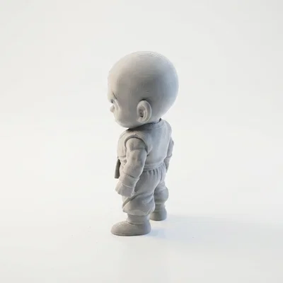 Mô hình tượng Thầy tu giận dữ (Angry Monk) - Phiên bản in 3D Fantasy