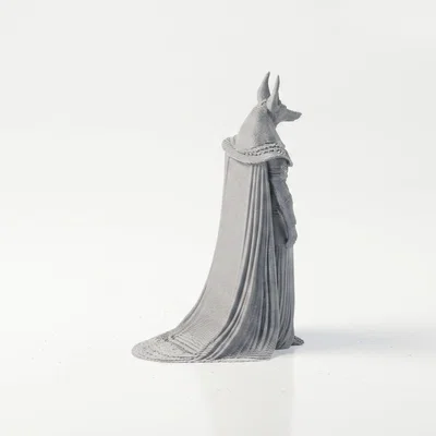 Tượng 3D Thần Anubis - Thần Thoại Ai Cập