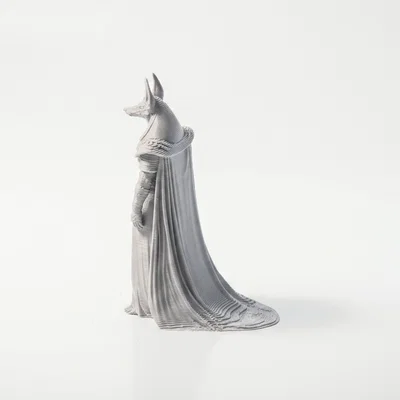 Tượng 3D Thần Anubis - Thần Thoại Ai Cập