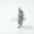 Mô hình 3D Chiến binh Samurai giáp trụ phong cách Fantasy - Thumbnail 4