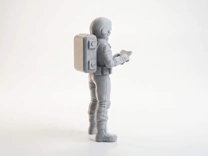 Mô hình Phi hành gia - Tượng Space Explorer in 3D - Image 3