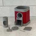 Bộ lấy kẹo tự động dùng hũ mứt (Loại nắp vặn 4 chấu) - Thumbnail 3