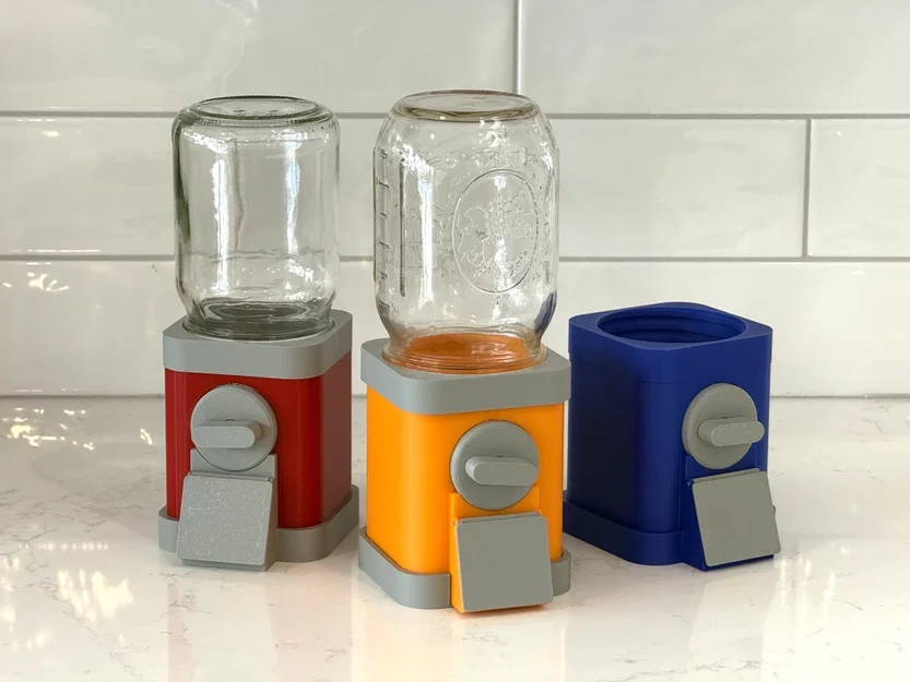 Máy Nhả Kẹo Mason Jar (loại hũ có ren) - Image 1