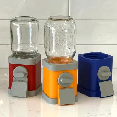Máy Nhả Kẹo Mason Jar (loại hũ có ren)