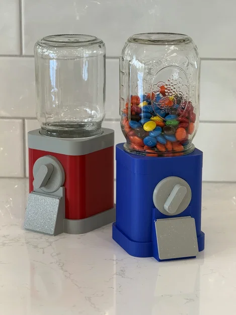 Máy Nhả Kẹo Mason Jar (loại hũ có ren) - Image 2