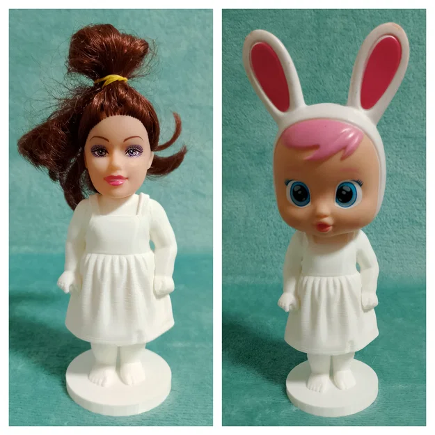 Mô hình thân búp bê đa năng cho Barbie và búp bê sưu tầm - Image 1