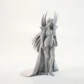 Mô Hình 3D Chiến Binh Nữ Hoàng Trung Cổ - Battle Queen Armored Warrior - Thumbnail 2