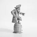 Mô hình 3D Cướp biển trong thùng gỗ - Fantasy Pirate Figurine - Thumbnail 2