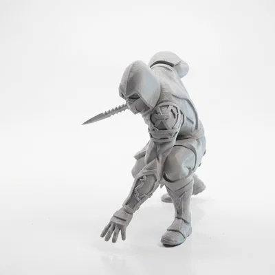 Mô hình 3D Blade Warrior: Chiến binh mặc giáp giả tưởng