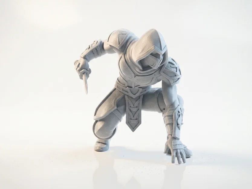Mô hình 3D Blade Warrior: Chiến binh mặc giáp giả tưởng - Image 2