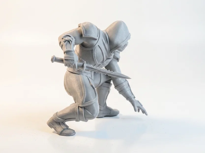 Mô hình 3D Blade Warrior: Chiến binh mặc giáp giả tưởng - Image 3