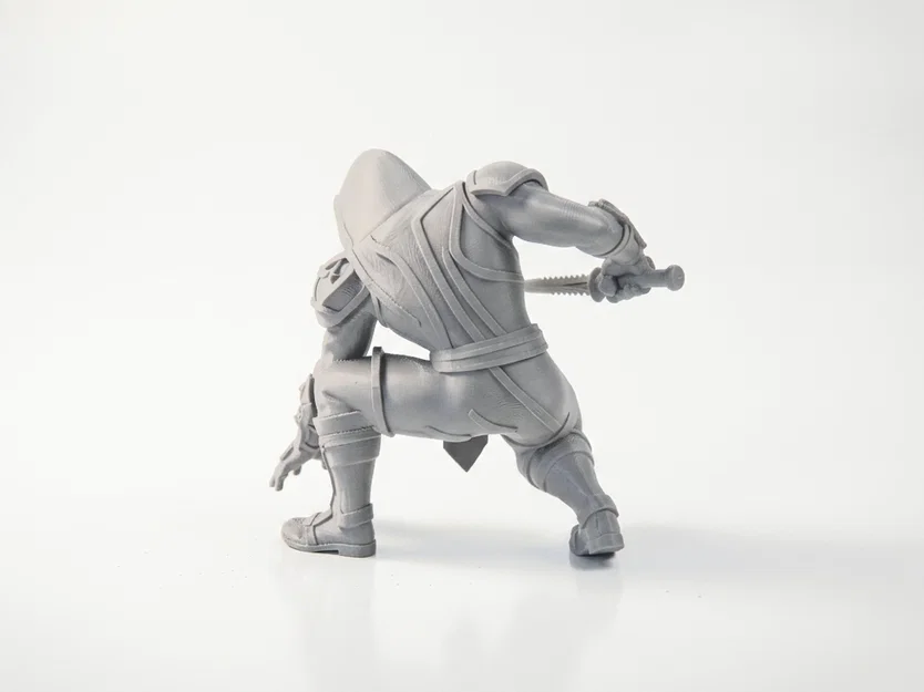 Mô hình 3D Blade Warrior: Chiến binh mặc giáp giả tưởng - Image 4