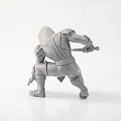 Mô hình 3D Blade Warrior: Chiến binh mặc giáp giả tưởng