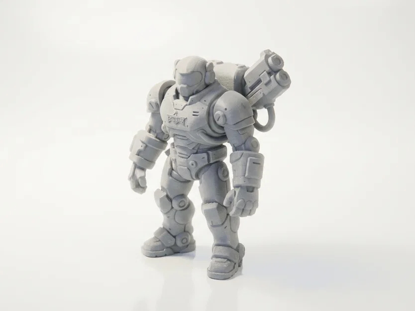 Mô hình Robot Chiến binh Fantasy - In 3D ấn tượng - Image 1