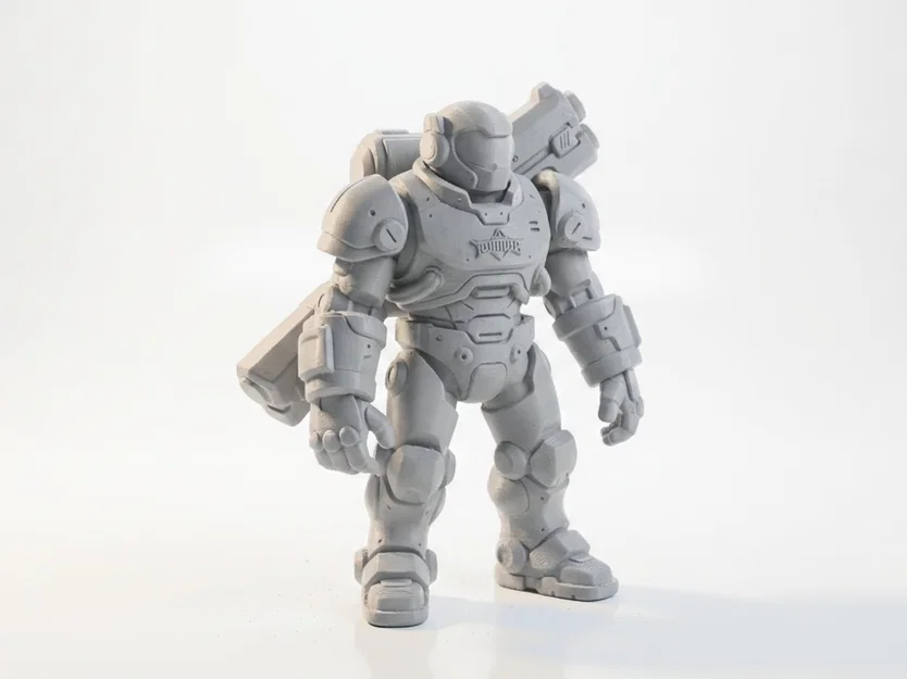 Mô hình Robot Chiến binh Fantasy - In 3D ấn tượng - Image 2