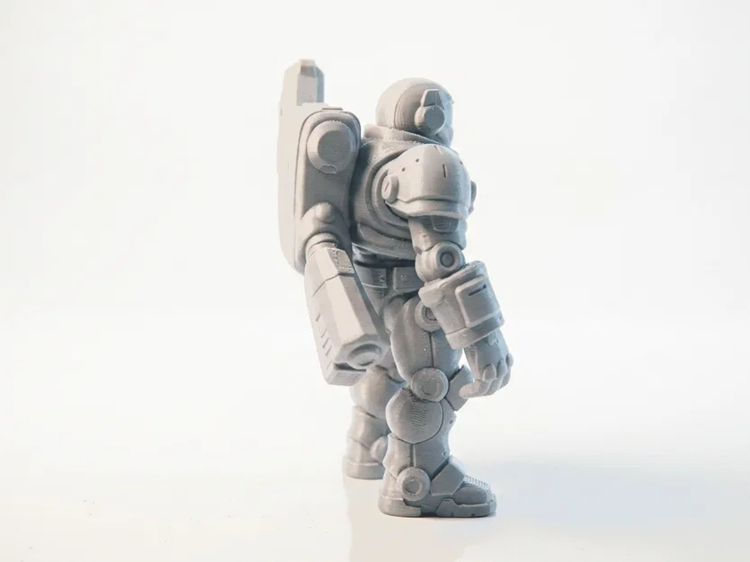Mô hình Robot Chiến binh Fantasy - In 3D ấn tượng - Image 3