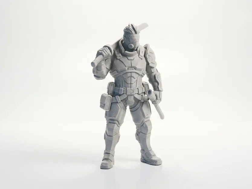 Mô hình chiến binh Blademaster Fantasy 3D để in - Image 2