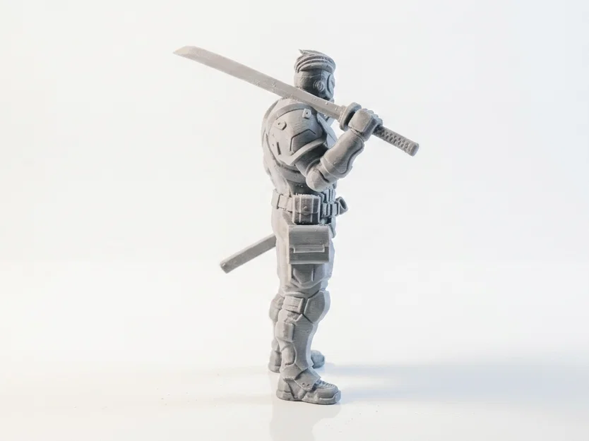 Mô hình chiến binh Blademaster Fantasy 3D để in - Image 3