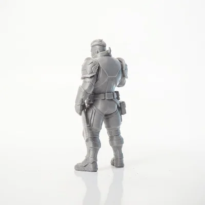 Mô hình chiến binh Blademaster Fantasy 3D để in