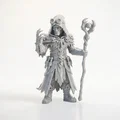 Mô hình 3D Bone Warlock - Pháp Sư Xương Fantasy có thể in 3D - Thumbnail 2