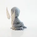 Mô hình 3D in ấn: Tượng Thiên Thần U Buồn (Bored Demon Angel Wings) - Thumbnail 3