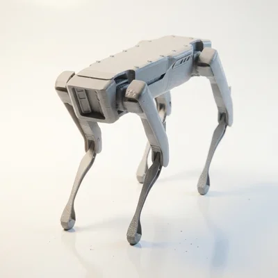 Mô hình Chó Robot 4 chân Sci-Fi in 3D