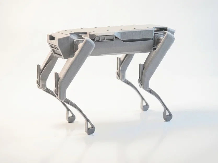 Mô hình Chó Robot 4 chân Sci-Fi in 3D - Image 3