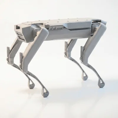 Mô hình Chó Robot 4 chân Sci-Fi in 3D