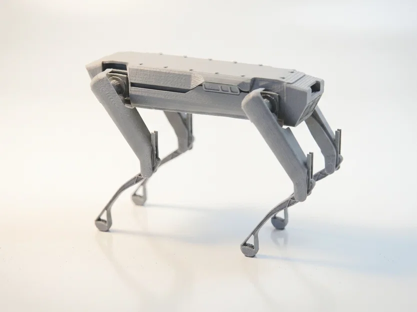 Mô hình Chó Robot 4 chân Sci-Fi in 3D - Image 4
