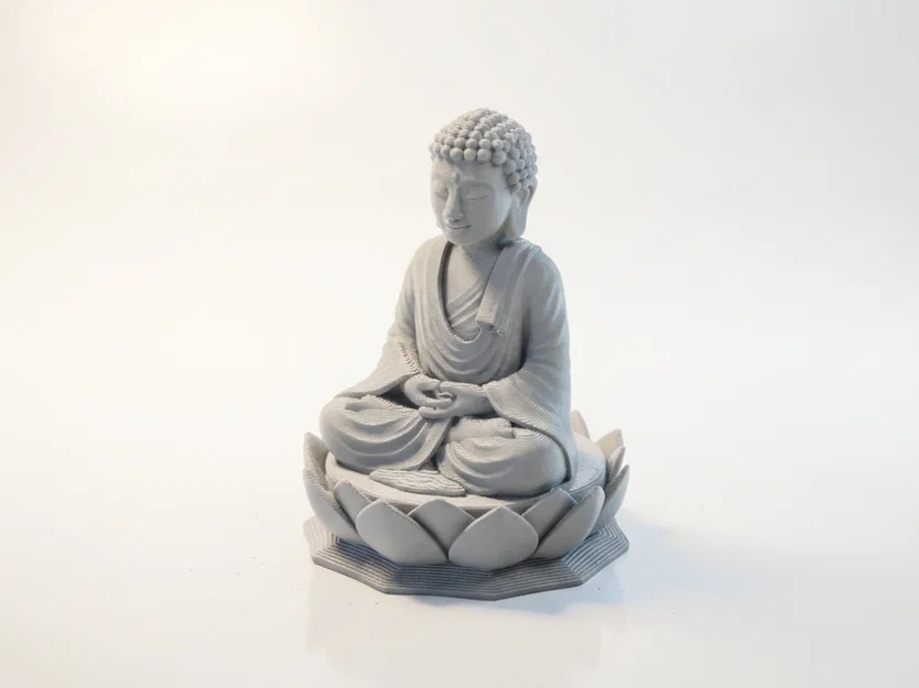 Tượng Phật Nghệ Thuật Fantasy - Mô Hình In 3D Độc Đáo - Image 1