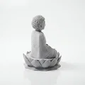 Tượng Phật Nghệ Thuật Fantasy - Mô Hình In 3D Độc Đáo - Thumbnail 3