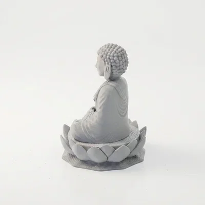 Tượng Phật Nghệ Thuật Fantasy - Mô Hình In 3D Độc Đáo