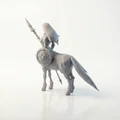 Mô hình chiến binh nhân mã 3D - Đồ chơi trang trí Fantasy - Thumbnail 4